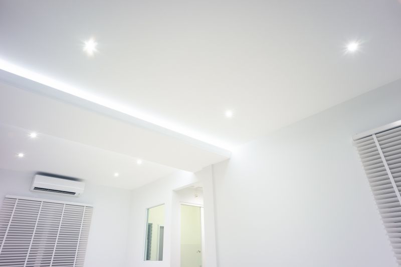 Ceiling with Recessed Lights